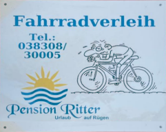 Logo- Fahrradverleih in Gager